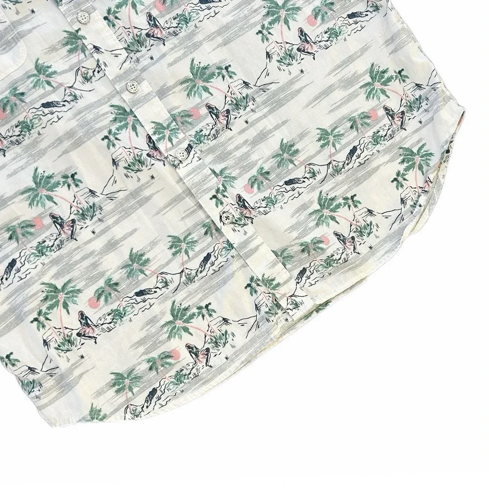 Tommy Bahama Men's Trim Fit Hula Girl Button‎ Up Short Sleeves Pockets Size XL - Picture 3 of 9